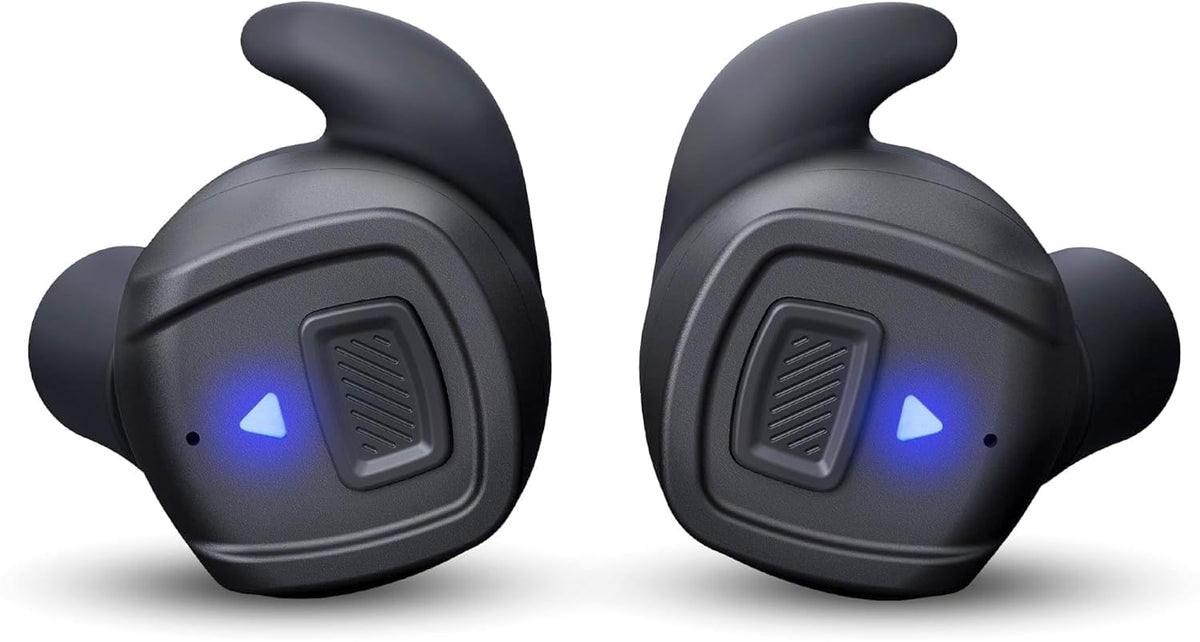 GLORYFIRE bouchons d’oreilles Bluetooth offrant protection auditive et écoute sans interrompre le travail.