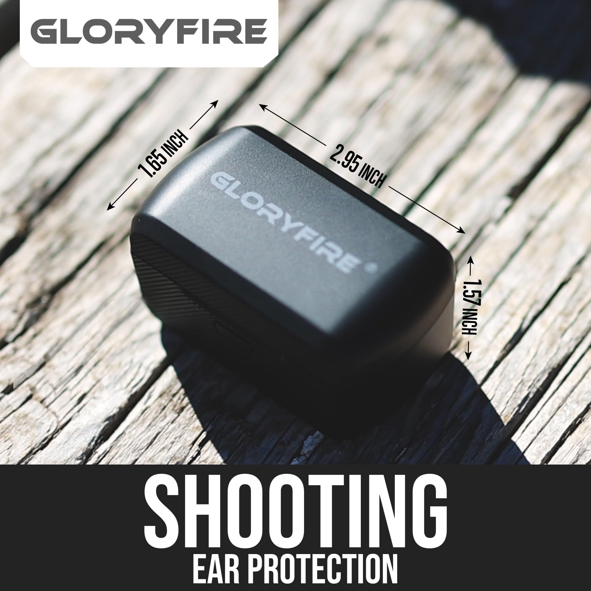 GLORYFIRE mode-bruit-interieur: conversations nettes tout en protégeant l'ouïe.