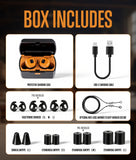 GLORYFIRE bouchons polyvalents pour tir et travail industriel.