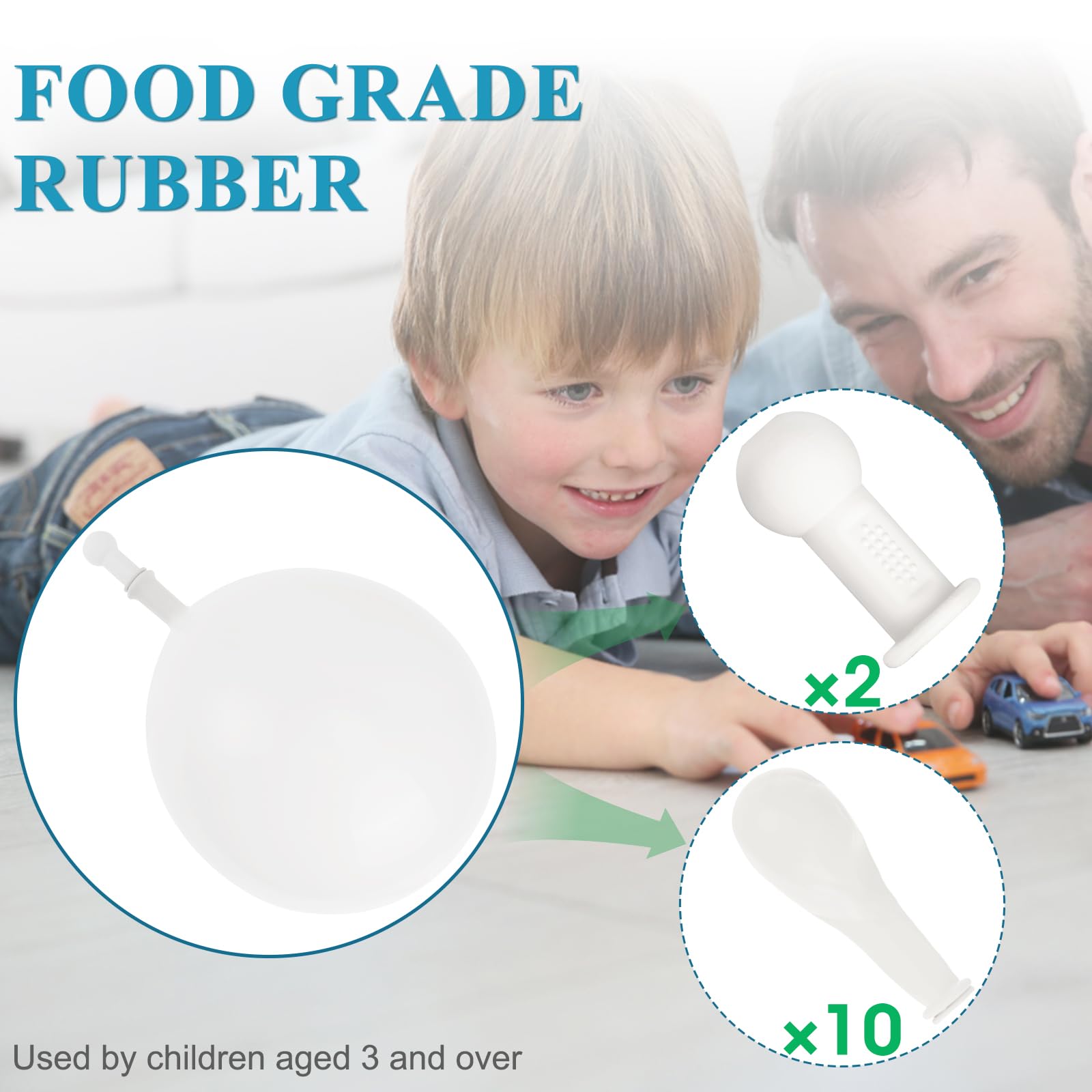 Glosaie ensemble 2 embouts kit pratique pour toute la famille