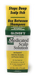 Glover's Solution Cuir Chevelu – bouteille prête pour un soin ciblé.