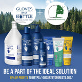 Gloves In A Bottle – application sur mains et visage pour confort durable.