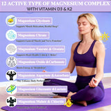 GLOVVUUP Magnésium 12 en 1, gouttes faciles à mesurer et à consommer.