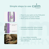 Glowco CalmCarry, design compact, facile à emporter partout.