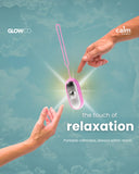 Glowco CalmCarry, vibration douce sans choc, relaxation naturelle.