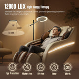 Lampe Glowrium sans UV et spectre complet pour un confort visuel quotidien.