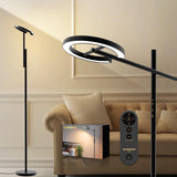 Lampe Glowrium thérapie à 12000 lux sans UV éclairant fortement le salon