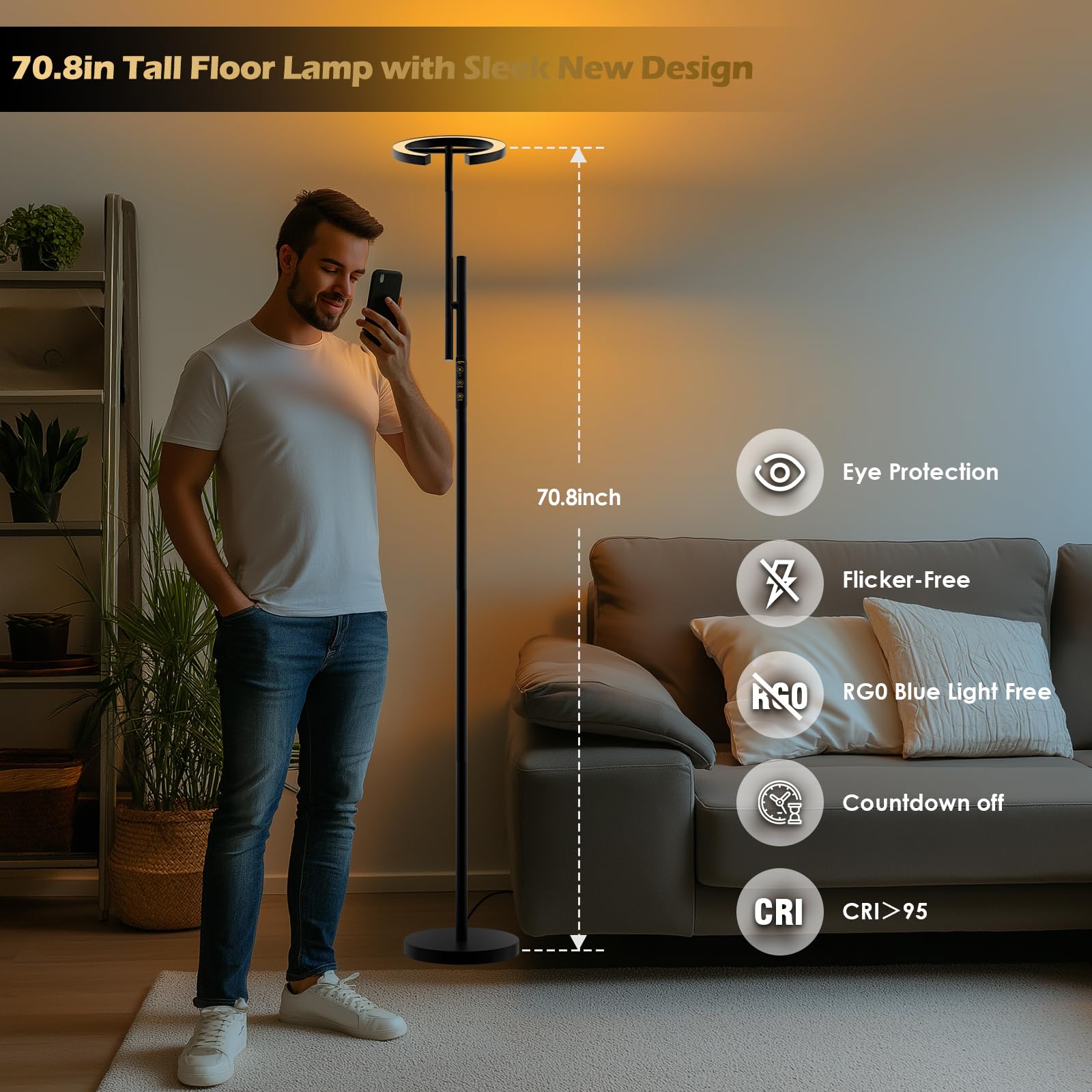 Télécommande Glowrium pour régler facilement l'éclairage à distance