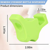 Gloxlite Guide Anti-Contact Bouteille réduit le contact des doigts avec le produit.