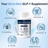 GLPwell GLP-1 Activate, berbérine, soutien potentiel du métabolisme quotidien.