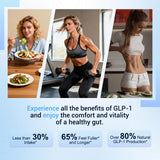GLPwell GLP-1 Activate, mélange probio-prebiotique, flore intestinale équilibrée.