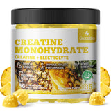 GlucoBio Créatine Monohydrate Gommes Ananas – pack 135 pour une utilisation durable.