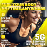 GlucoBio Créatine Monohydrate Gommes Sans Gluten Ananas – convient à divers régimes.