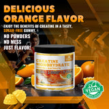 GlucoBio Gummies: saveur orange agréable à prendre à tout moment.