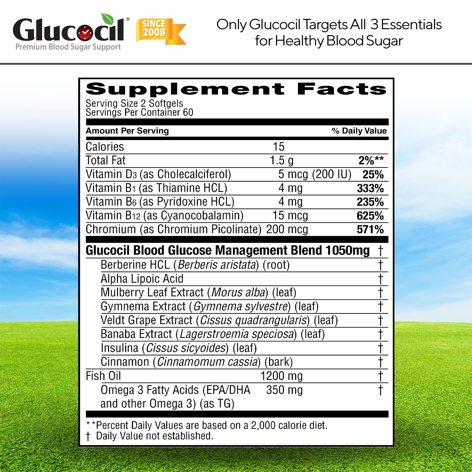 Glucocil, fabrication américaine certifiée GMP