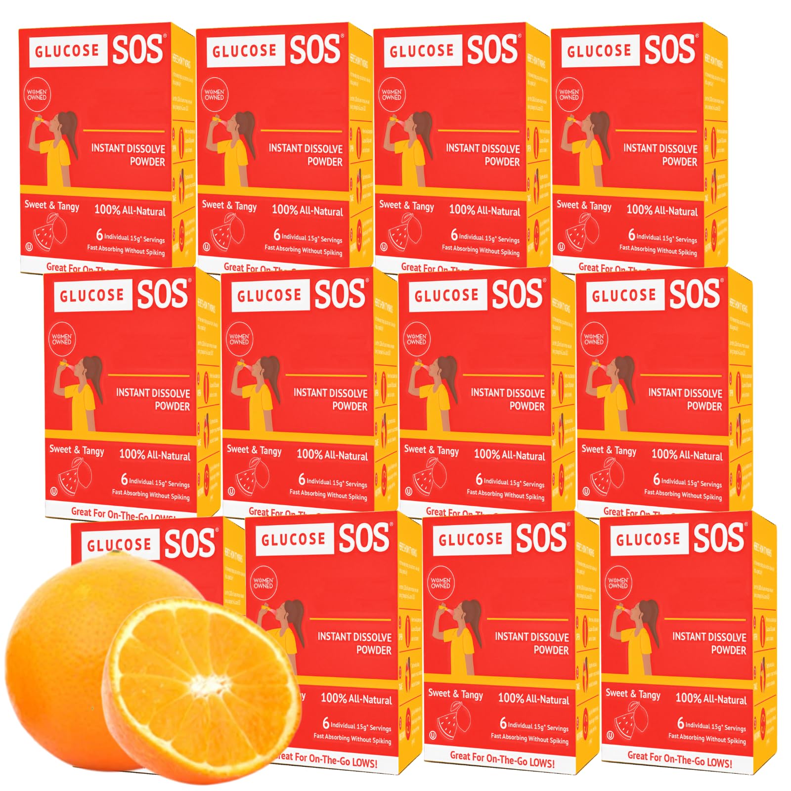 Glucose SOS – sachet poudre dextrose prêt à fondre, énergie rapide.