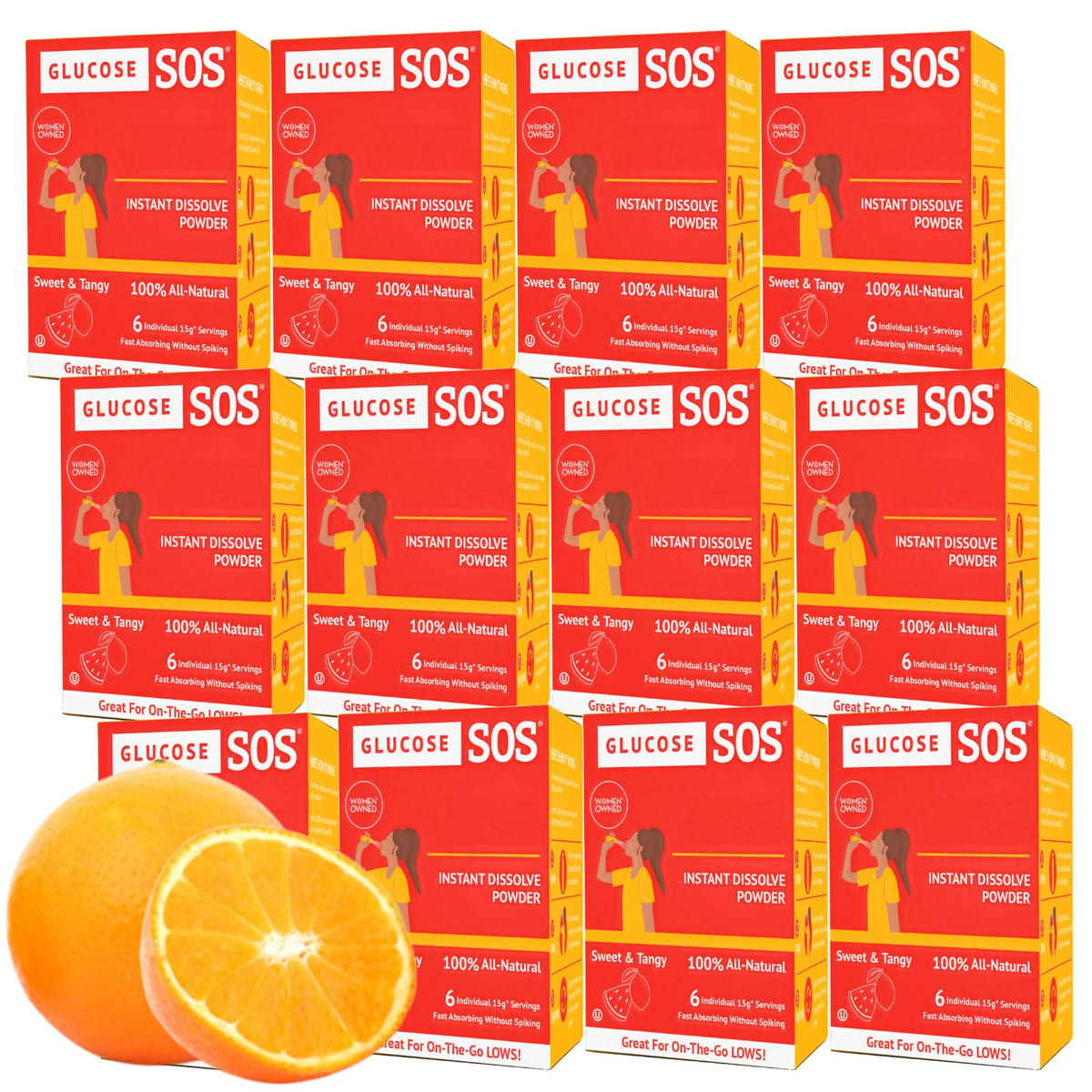 Glucose SOS – sachet poudre dextrose prêt à fondre, énergie rapide.