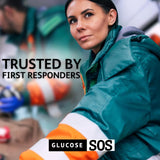 Glucose SOS – sachets étanches et compacts, faciles à emporter.