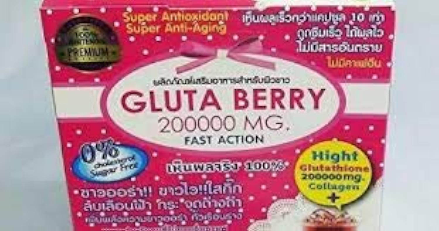 Gluta Berry emballage-boite élégant et pratique pour emporter lors de vos déplacements
