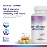 Glutathione Amino Complex: avantages possibles pour immunité et vitalité générale.