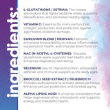 Glutathione Amino Complex: cordyceps pour énergie durable et endurance.