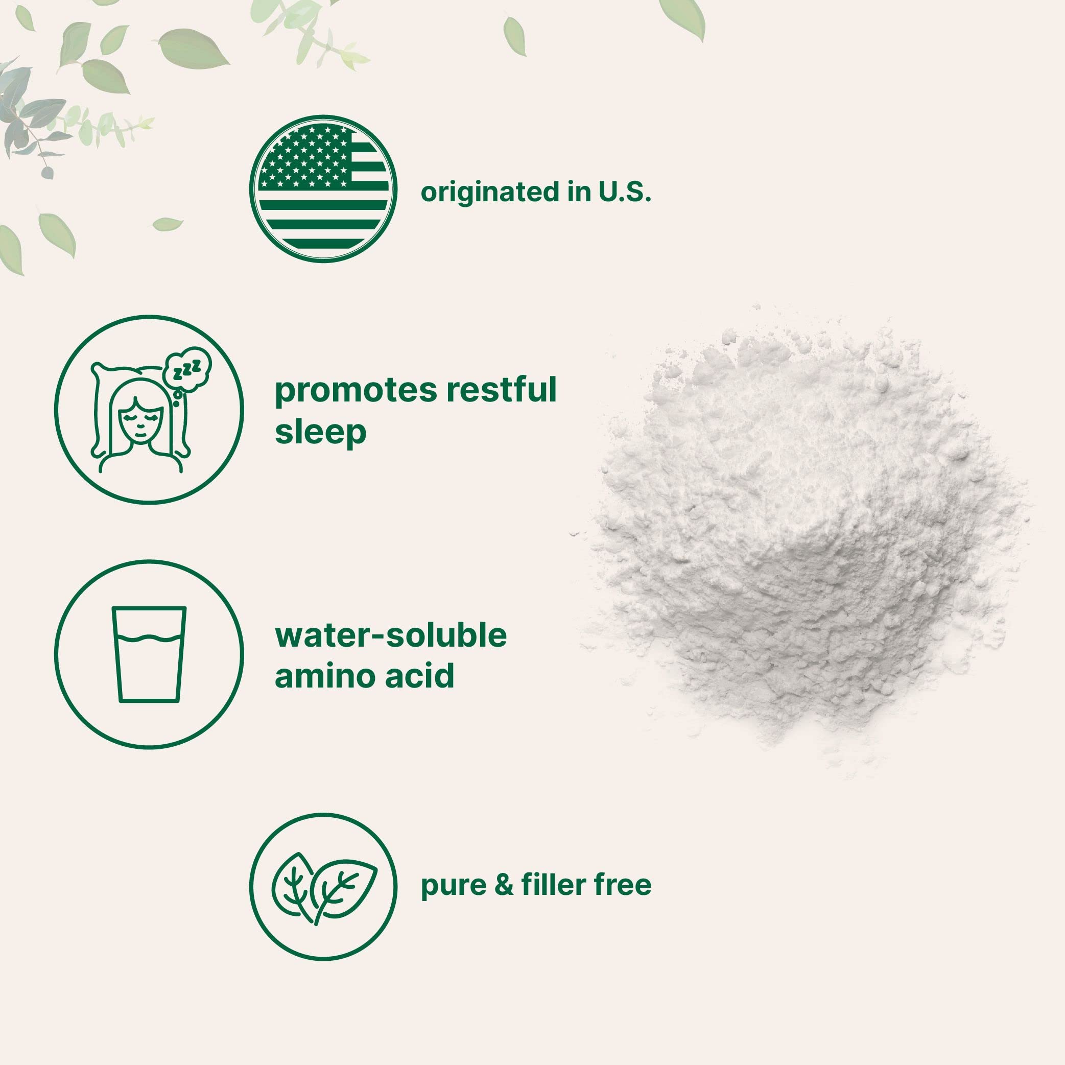 Doseuse incluse pour Glycine Micro Ingredients, portions constantes.