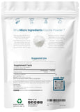 Glycine Micro Ingredients se dissout rapidement dans l'eau pour shakes.
