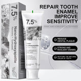 GMaxit dentifrice hydroxyapatite 7,5% – emballage sûr pour protéger l'émail au quotidien