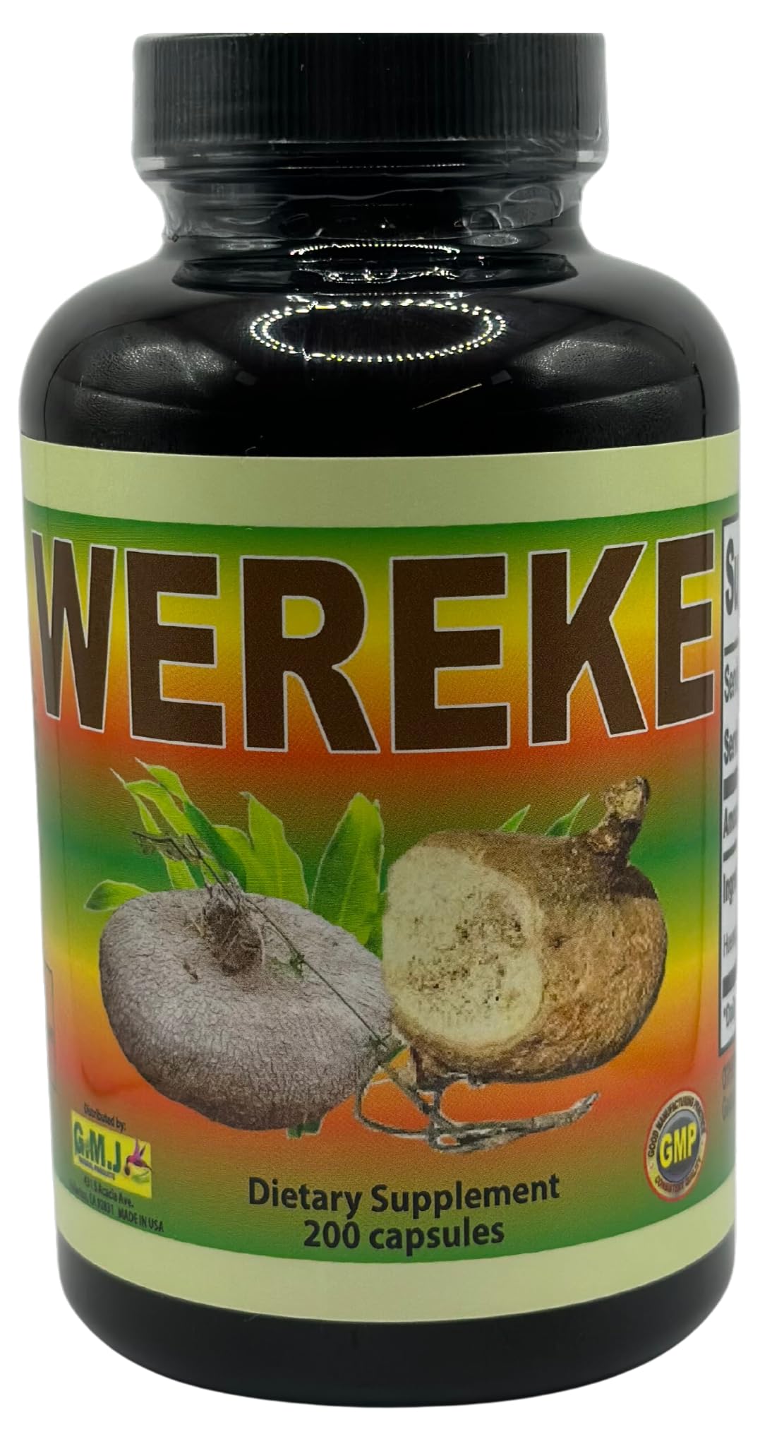 G.M.J Wereke extrait racine 300 mg en capsule, routine bien-être quotidienne.