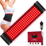 GMOWNW Ceinture thérapeutique lumineuse rouge et IR appliquée au dos pour le soin du tissu