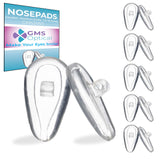 GMS Optical Comfort Line coussins nez silicone 7mm pour un ajustement confortable