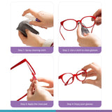 Application facile des coussinets GMS Optical, silicone durable et réutilisable