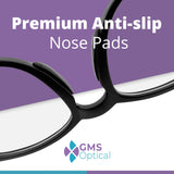 Ensemble GMS Optical de 5 paires pour remplacements pratiques