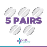 Lunettes avec coussinets GMS Optical apportant stabilité et douceur