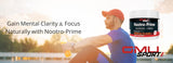 GMU SPORT Nootro-Prime – verre de préparation facilitant le mélange et l'énergie.