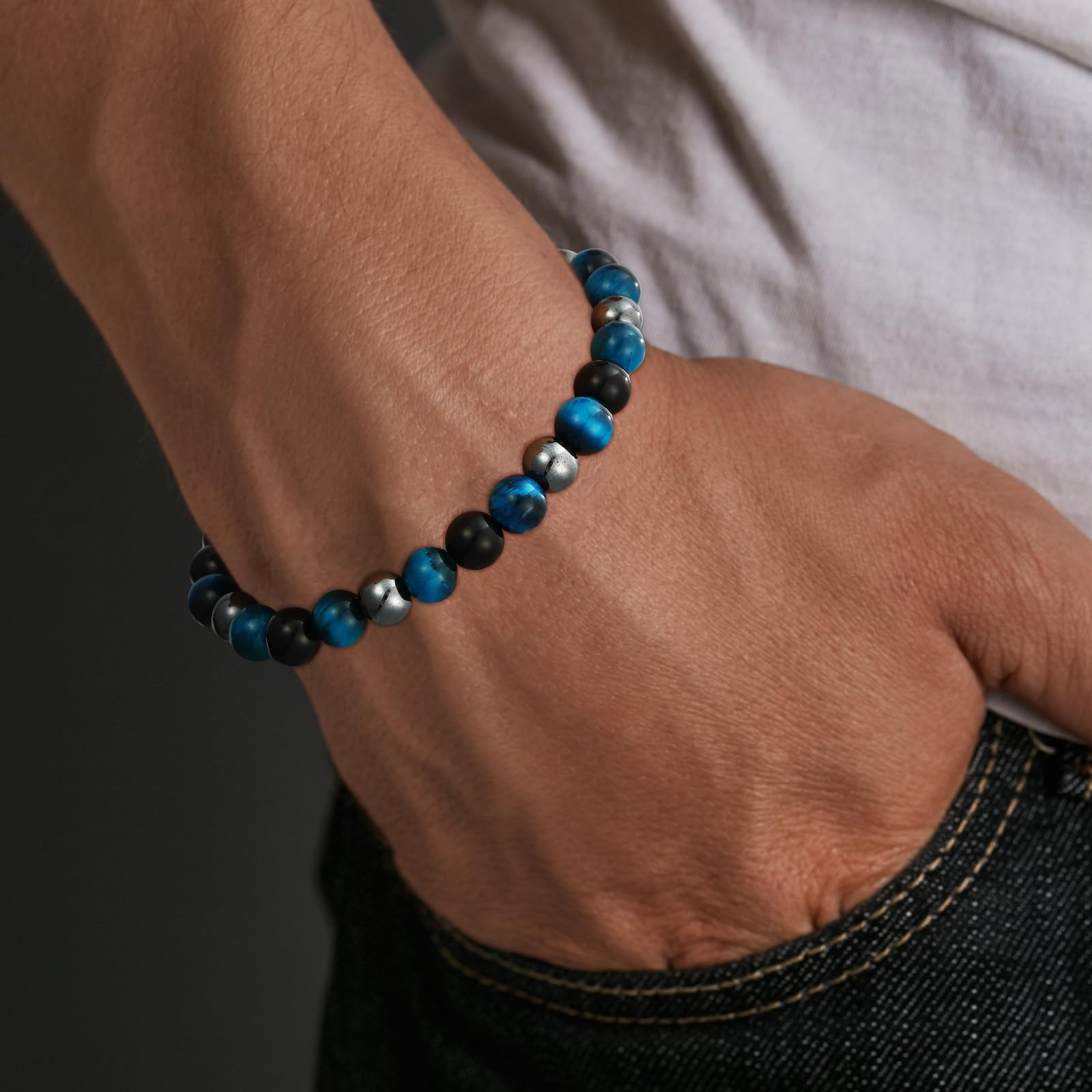 Boîte cadeau Gnamy, présentation élégante pour offrir ce bracelet.