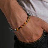 Bracelet Gnamy homme - cadeau idéal pour anniversaire ou Saint-Valentin.