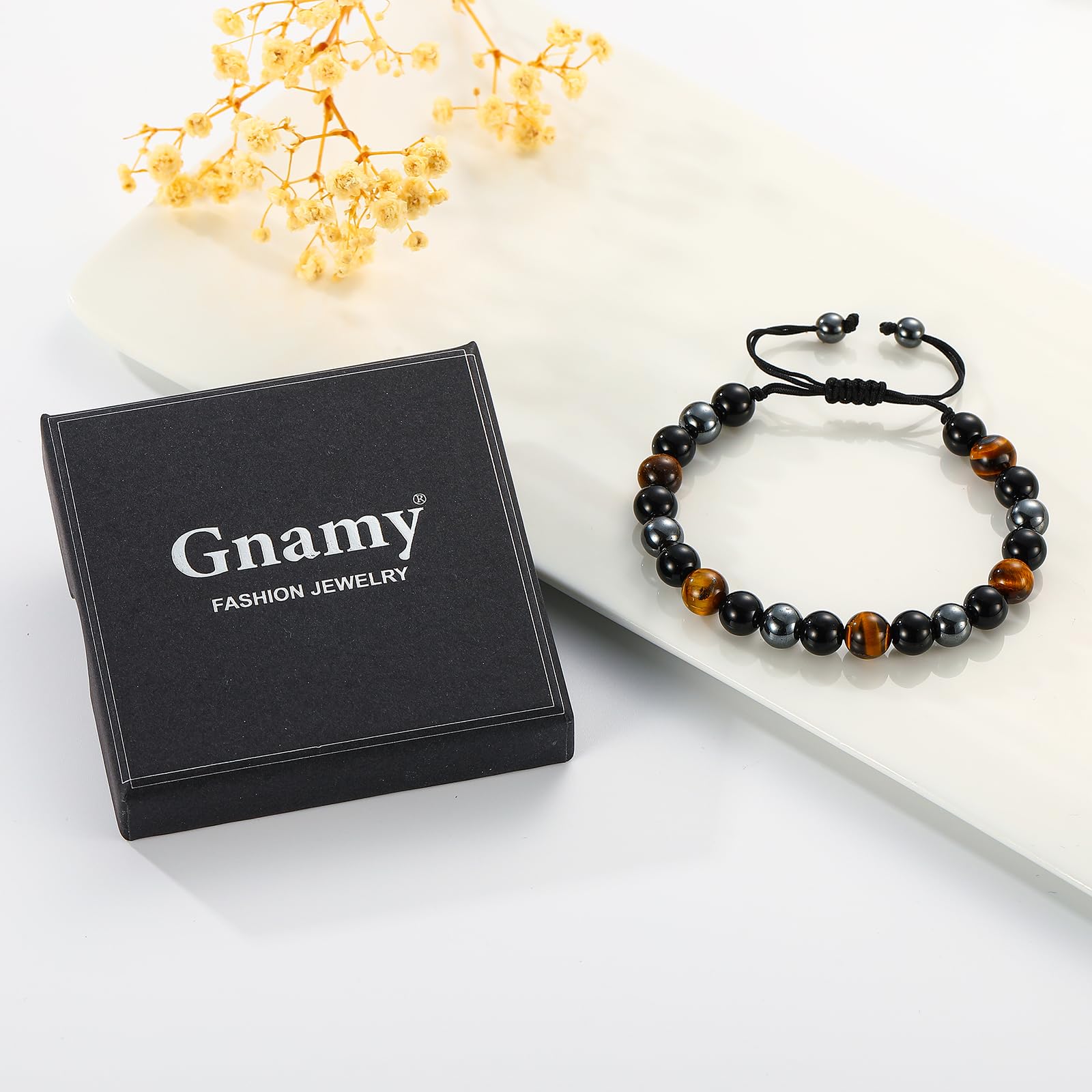 Bracelet Gnamy emballage cadeau: idée cadeau parfaite pour homme