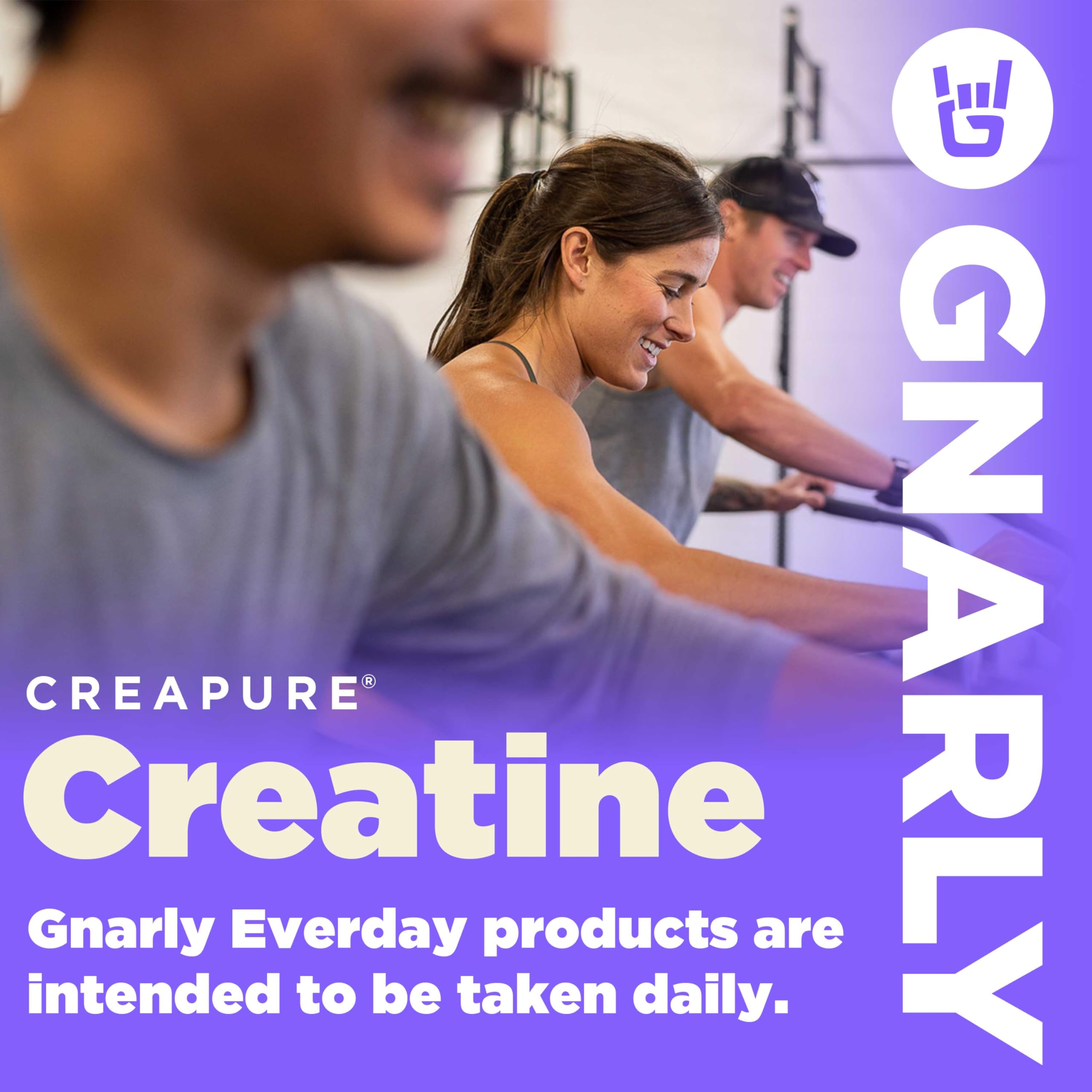 Gnarly Nutrition Créatine Creapure – certifiée NSF Sport pour un usage sûr et régulier.