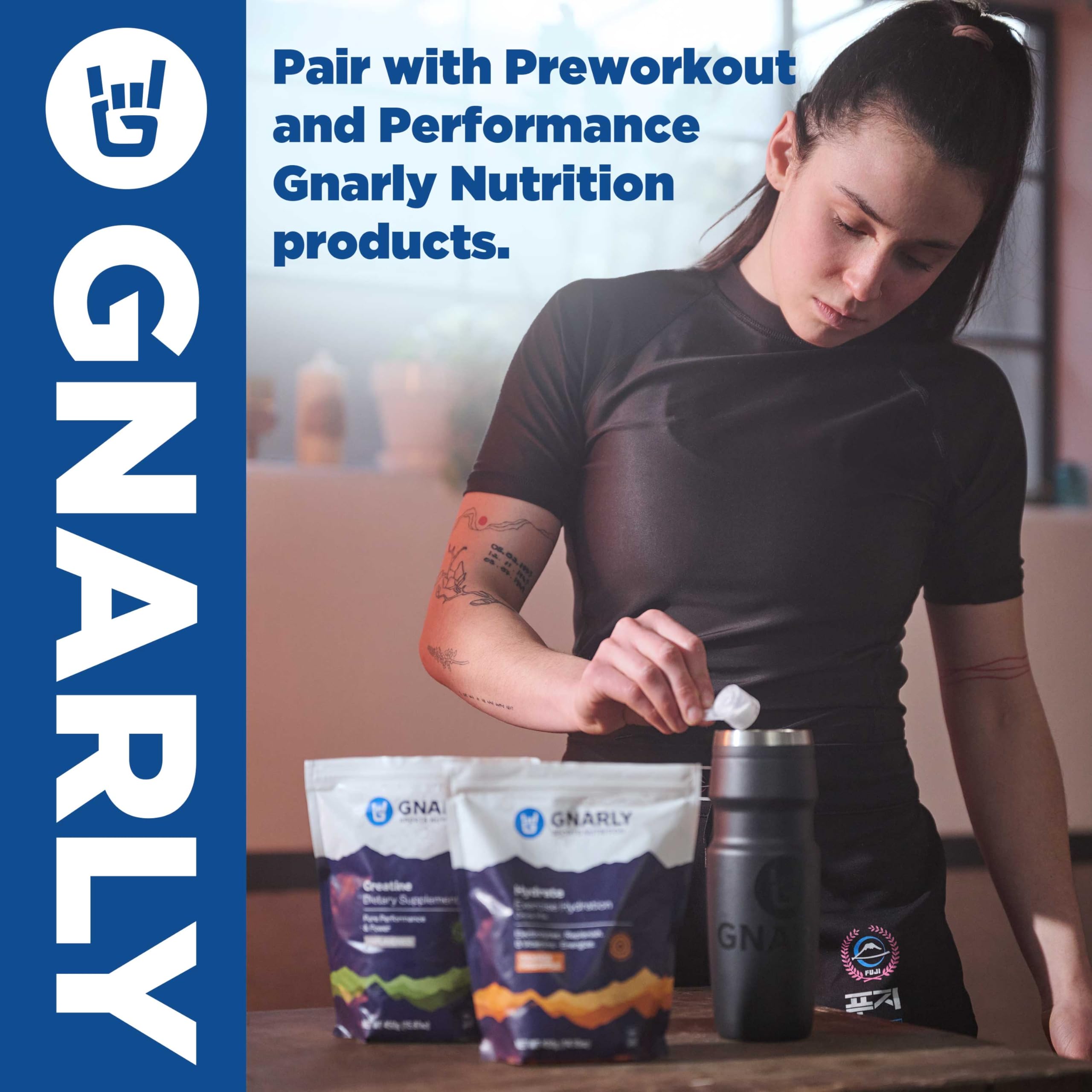 Gnarly Nutrition protéine vegan 23 vitamines minéraux – boost nutritionnel quotidien