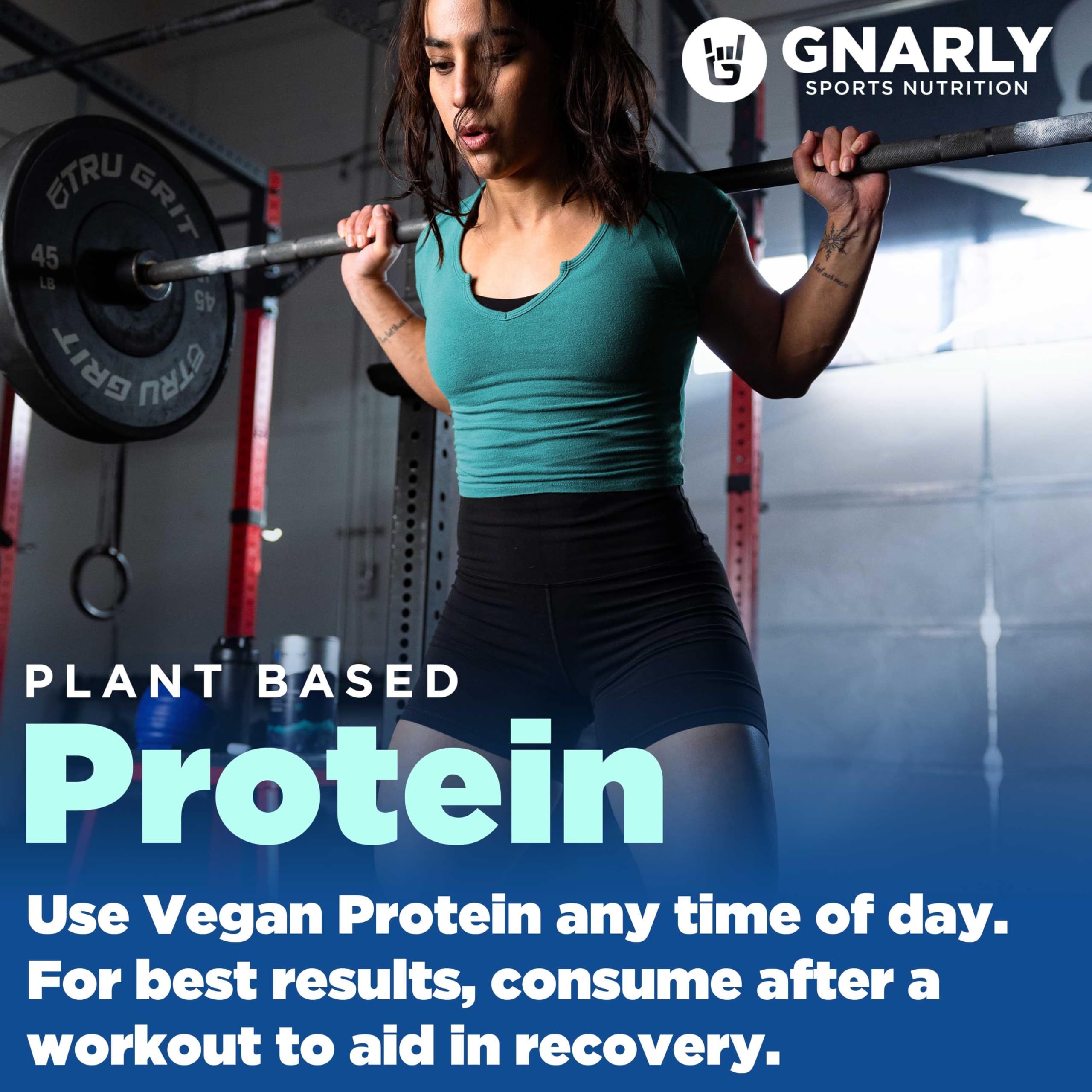 Gnarly Nutrition protéine vegan digestion – aide à l’absorption des nutriments