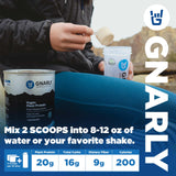 Gnarly Nutrition protéine vegan ingrédients végétaux – formule riche en nutriments