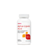 GNC Acide alpha-lipoïque 600 mg capsules, soutien potentiel au métabolisme cellulaire.