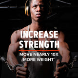 GNC AMP Creatine HCl 189 — force musculaire améliorée lors des sessions intensives.