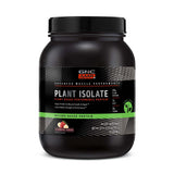 GNC AMP Plant Isolate Protéine Fraise-Banane en bouteille, idéal en shake