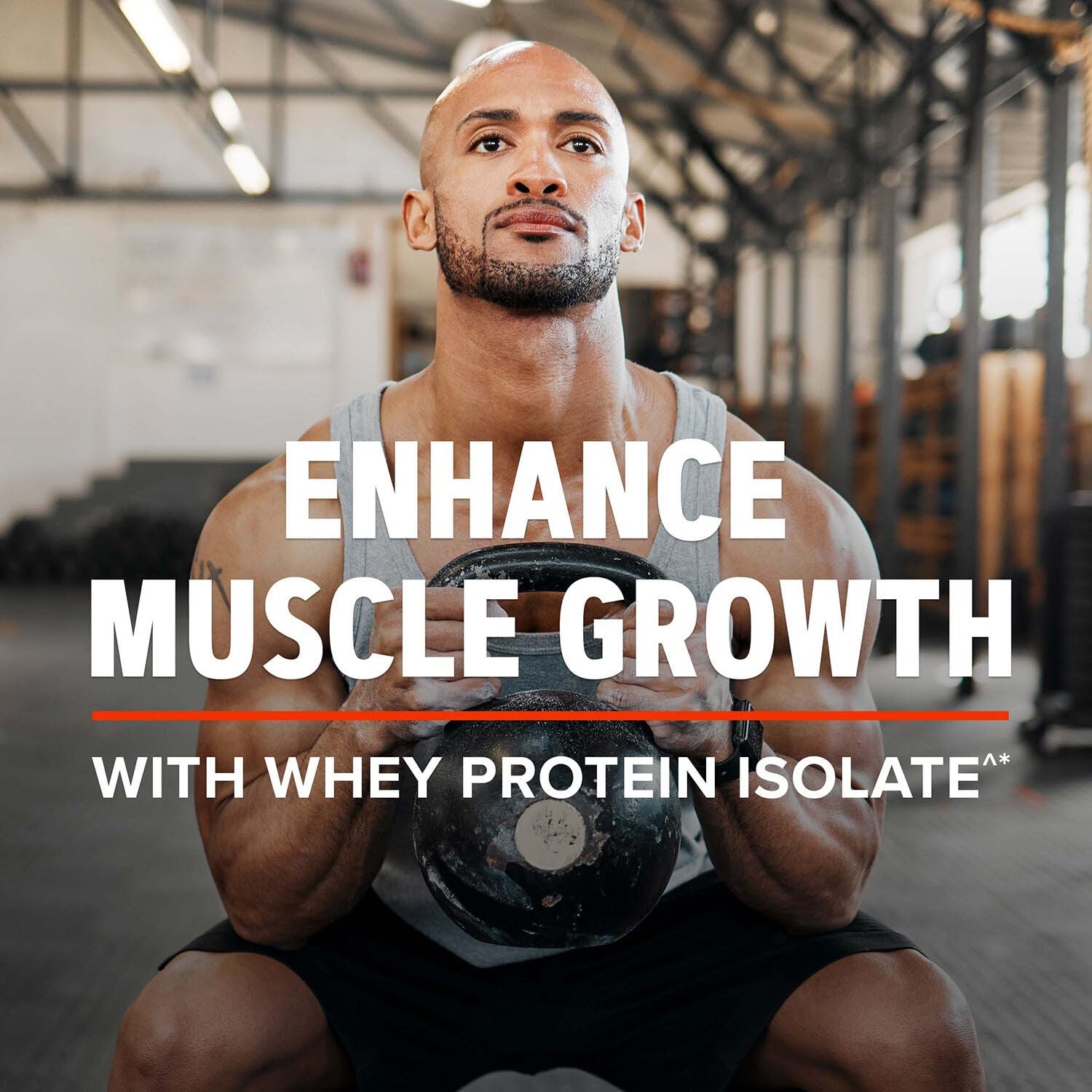 GNC AMP Isolat Pur Vanille Crème – doseur indiquant la dose idéale.