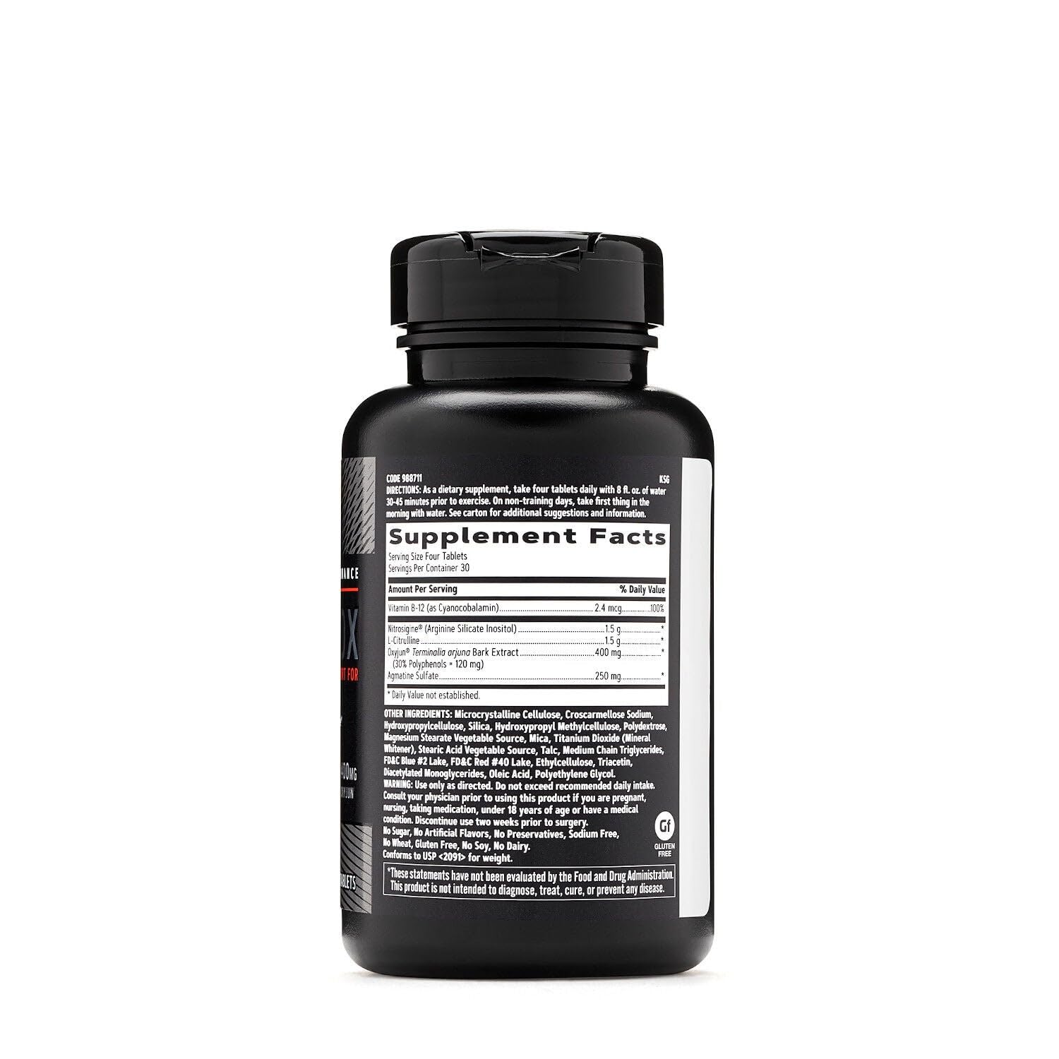 GNC AMP Ultra Nox : comprimés non stimulants, énergie soutenue sans stimulation