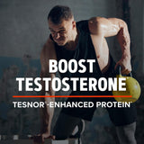 Boisson protéinée prête à être dégustée après l’entraînement pour récupération.