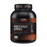 GNC AMP Wheybolic Ripped bouteille vanille classique, repère rapide pour l entraînement