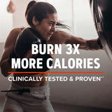 Étiquette nutritionnelle GNC AMP Wheybolic Ripped, haut niveau protéique et leucine.